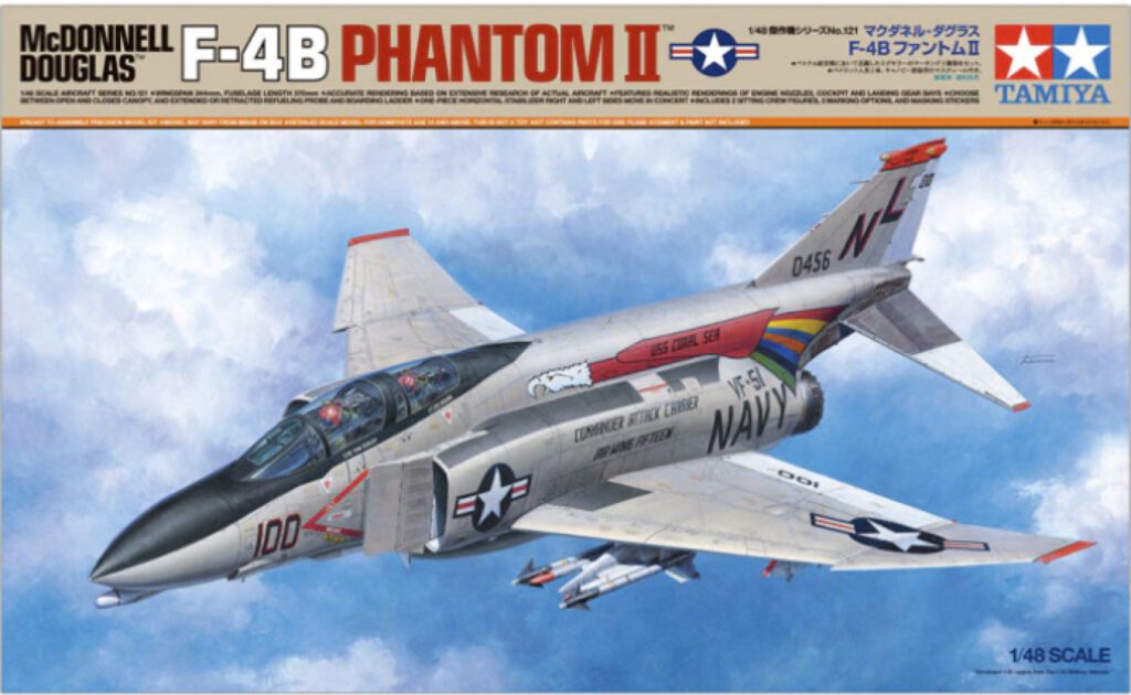 F-4B Phantom II (1/48) Tamiya | Glenn Hoover Models