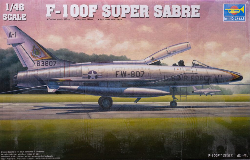 F-100F Super Sabre (1/48) Trumpeter | Glenn Hoover Models